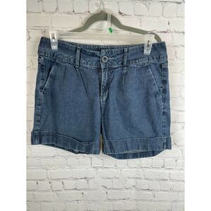 LEE One true fit lower on the waist denim women's shorts roll cuff size 12M